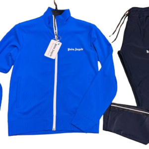 Palm Angels Logo Merch Blue Tuta