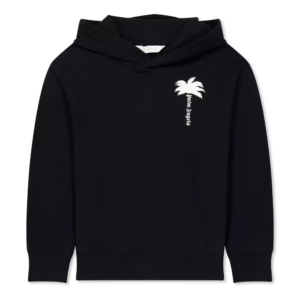 Palm Angels Logo Black Tree Felpa