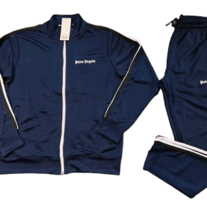 Palm Angels Logo Merch Dark Blue Tuta