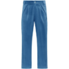Palm Angels Merch Corduroy Blue Pantaloni