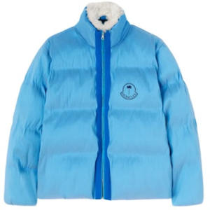 Palm Angels Merch Blue Track Giacca