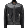 Palm Angels Merch Leather Down Giacca