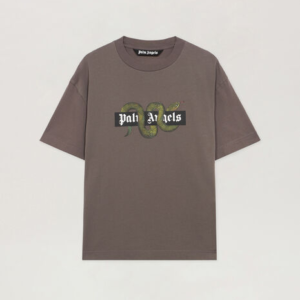 Palm Angels Logo Merch Snake Maglia