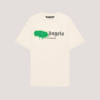 Palm Angels Logo Cream Spray Maglia