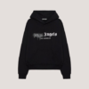 Palm Angels Logo Merch Black Spray Felpa