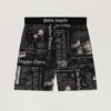 Palm Angels Logo PaxLa Times Pantaloncini