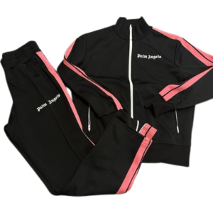 Palm Angels Logo Merch Black Tracksuit